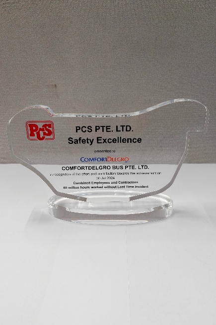 PCS Pte Ltd Safety Excellence Award 2024