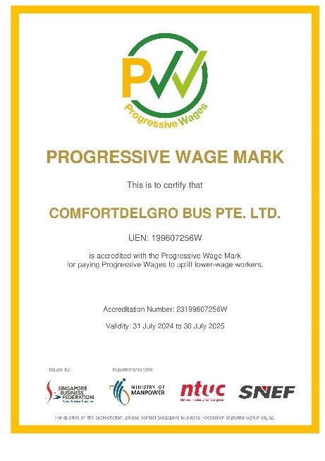 Progressive Wage Mark Certificate